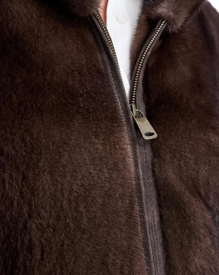 Jackets Women039s Maximilian Hooded Mink Jacket