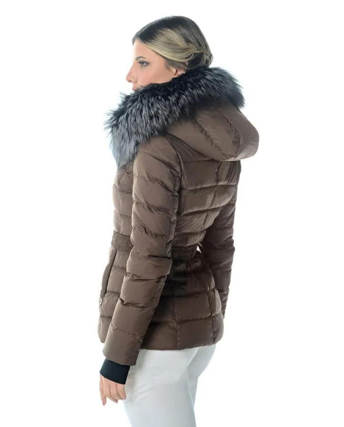 Jackets Women039s Maximilian Polyester Jacket With Detachable Fox Trim Hood
