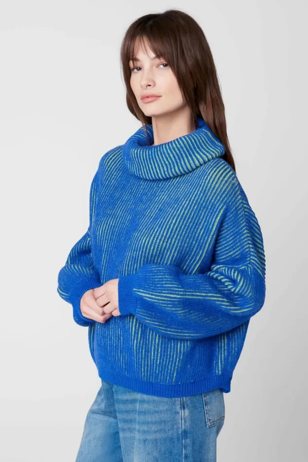 Juice Cleanse Sweater Women Blank NYC Tops 038 Sweaters