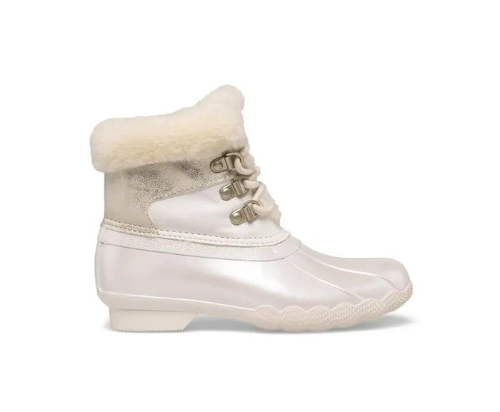 Kids Alpine Saltwater Duck Boot Ivory Sperry Boots