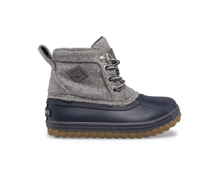 Kids Bowline Boot GreyNavy Sperry Boots