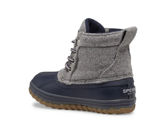 Kids Bowline Boot GreyNavy Sperry Boots Kids Bowline Boot GreyNavy Sperry Boots