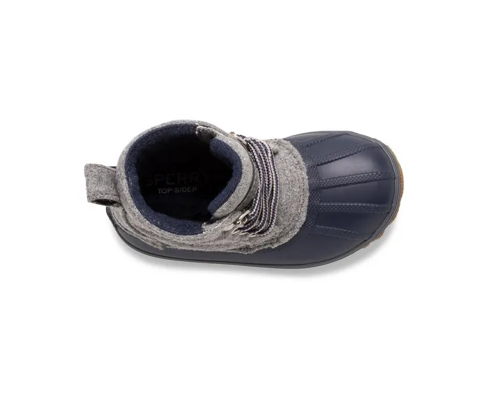 Kids Bowline Boot GreyNavy Sperry Boots Kids Bowline Boot GreyNavy Sperry Boots