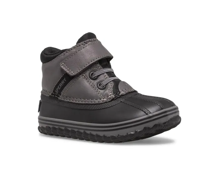 Kids Bowline Storm Junior Boot BlackCharcoal Sperry Boots Kids Bowline Storm Junior Boot BlackCharcoal Sperry Boots