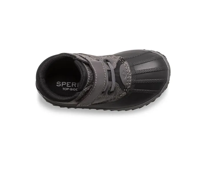 Kids Bowline Storm Junior Boot BlackCharcoal Sperry Boots Kids Bowline Storm Junior Boot BlackCharcoal Sperry Boots