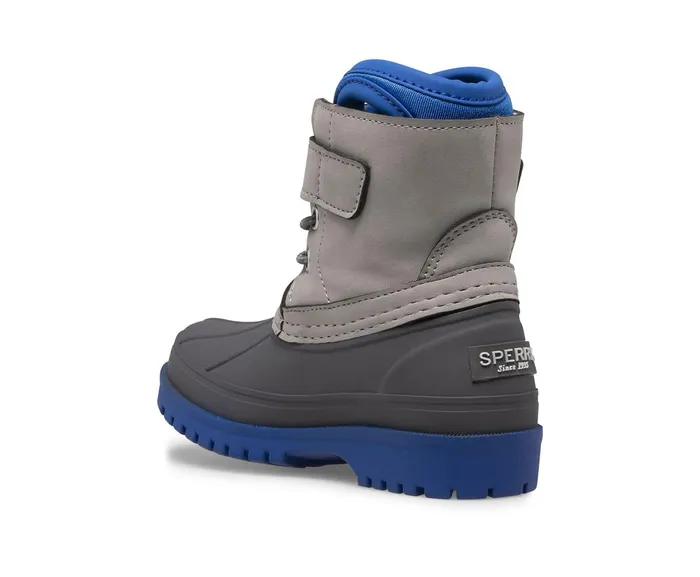 Kids Harbor Junior Boot GreyBlue Sperry Boots Kids Harbor Junior Boot GreyBlue Sperry Boots