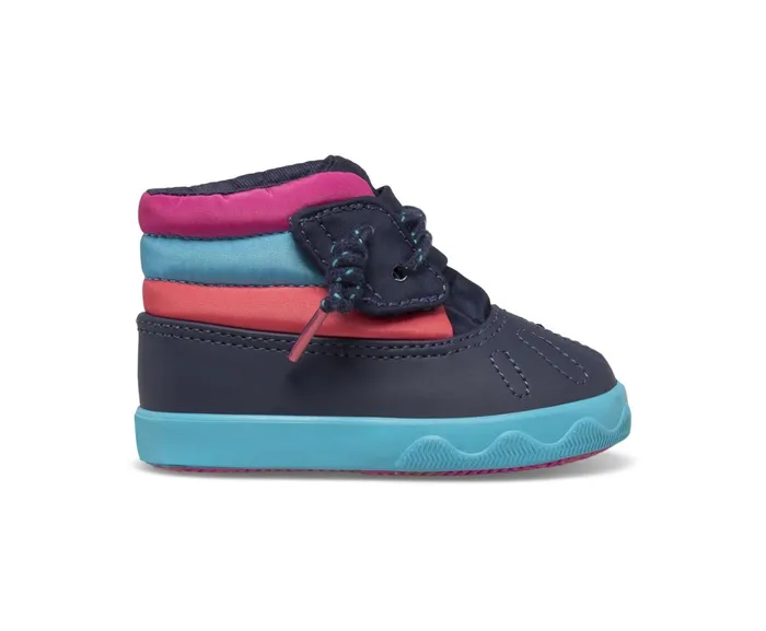 Kids Icestorm Crib Boot Navy Multi Sperry Boots