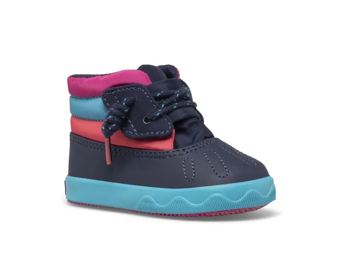 Kids Icestorm Crib Boot Navy Multi Sperry Boots Kids Icestorm Crib Boot Navy Multi Sperry Boots