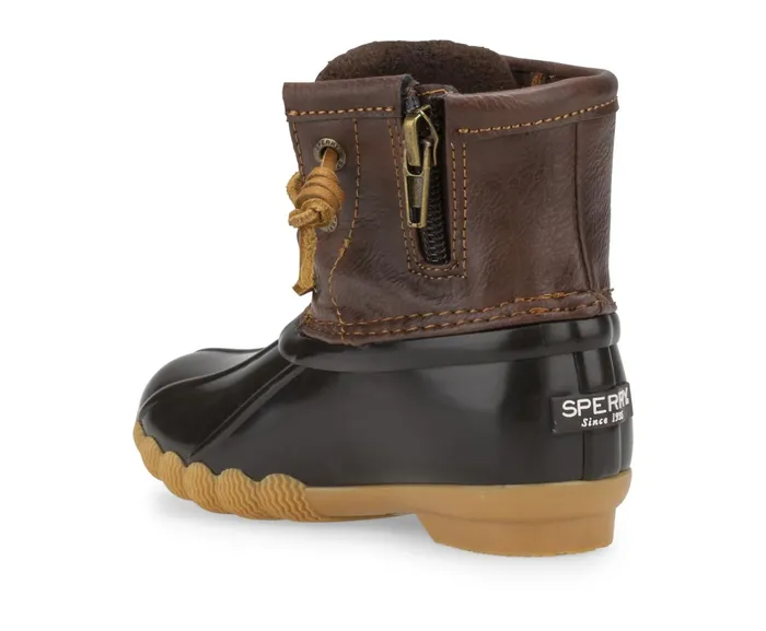 Kids Saltwater Duck Boot Brown Sperry Boots Kids Saltwater Duck Boot Brown Sperry Boots