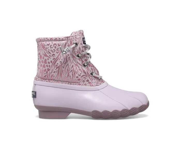 Kids Saltwater Duck Boot Elderberry Sperry Boots