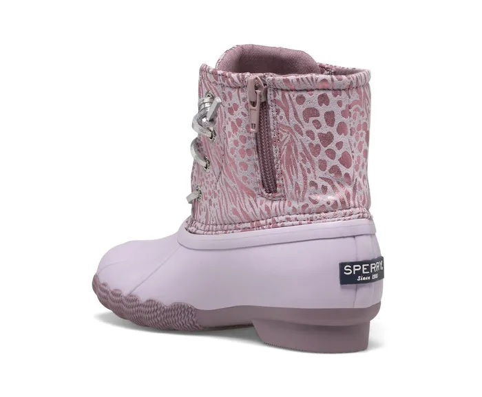 Kids Saltwater Duck Boot Elderberry Sperry Boots Kids Saltwater Duck Boot Elderberry Sperry Boots