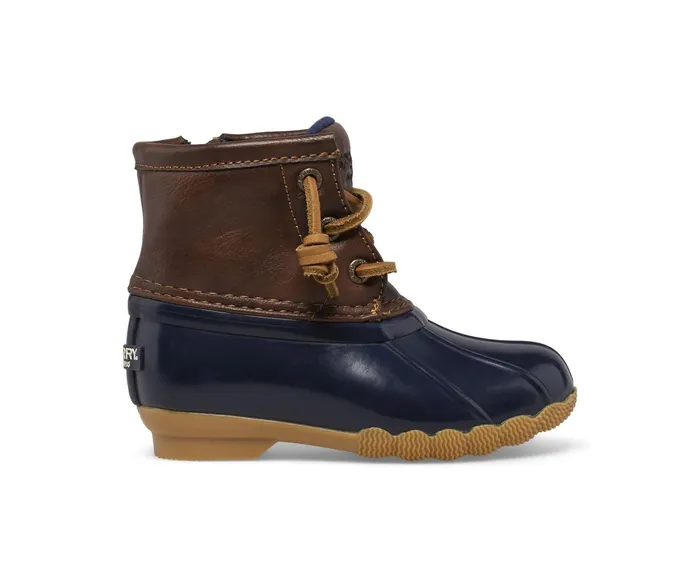 Kids Saltwater Duck Boot Navy Sperry Boots