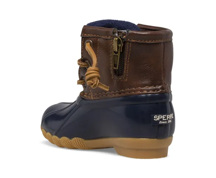 Kids Saltwater Duck Boot Navy Sperry Boots Kids Saltwater Duck Boot Navy Sperry Boots