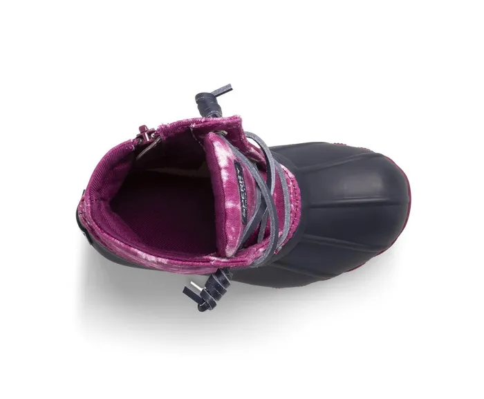 Kids Saltwater Junior Duck Boot NavyBerry Sperry Boots Kids Saltwater Junior Duck Boot NavyBerry Sperry Boots