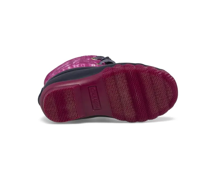 Kids Saltwater Junior Duck Boot NavyBerry Sperry Boots Kids Saltwater Junior Duck Boot NavyBerry Sperry Boots