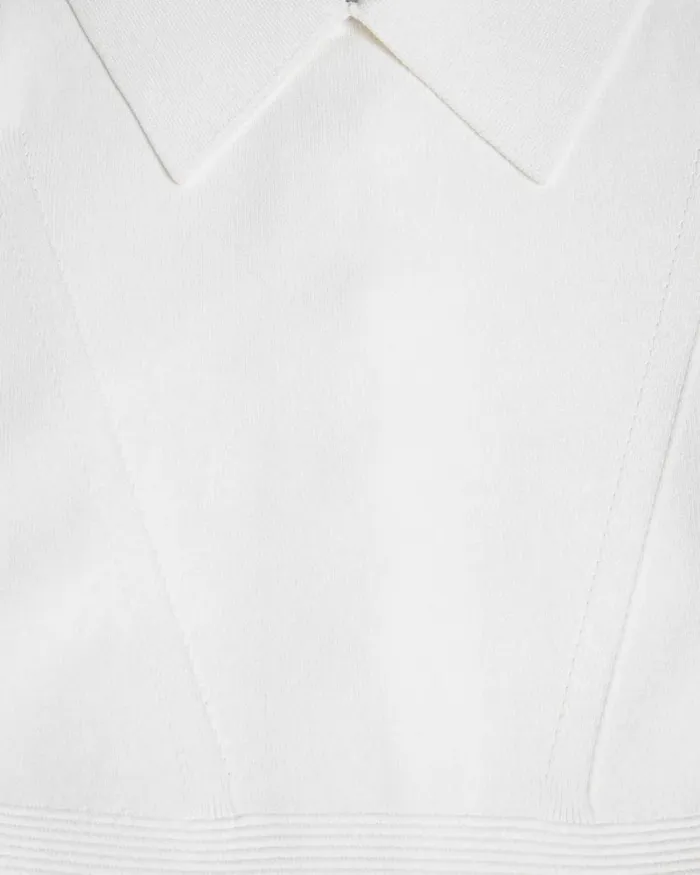 Knit Bodice Shift Dress Natural Women Ted Baker Clothing