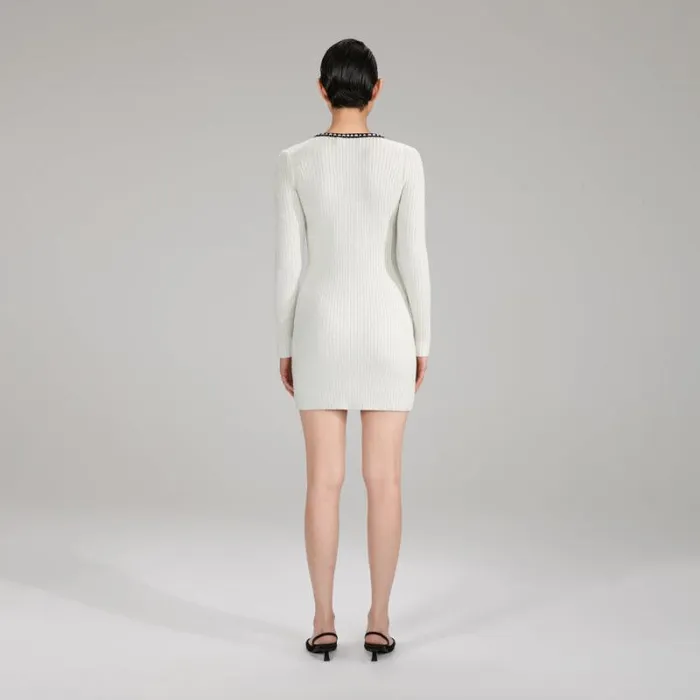 Knitwear Woman SelfPortrait Cable Knit Cardigan Knitwear Woman SelfPortrait Cable Knit Cardigan