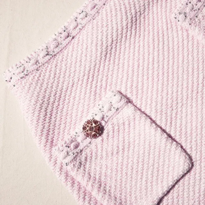 Knitwear Woman SelfPortrait Pink Knit Mini Skirt Knitwear Woman SelfPortrait Pink Knit Mini Skirt