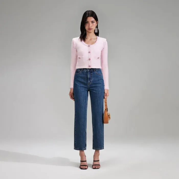 Knitwear Woman SelfPortrait Pink Knit Mini Skirt Knitwear Woman SelfPortrait Pink Knit Mini Skirt