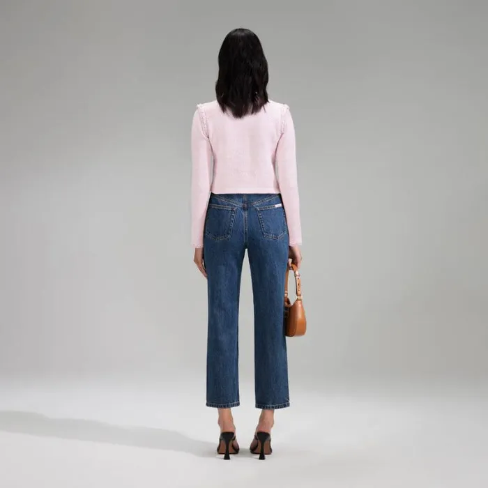 Knitwear Woman SelfPortrait Pink Knit Mini Skirt Knitwear Woman SelfPortrait Pink Knit Mini Skirt