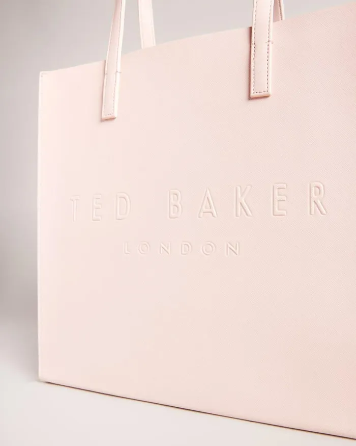 Large Crosshatch Icon Bag Pink Women Ted Baker Bags Large Crosshatch Icon Bag Pink Women Ted Baker Bags