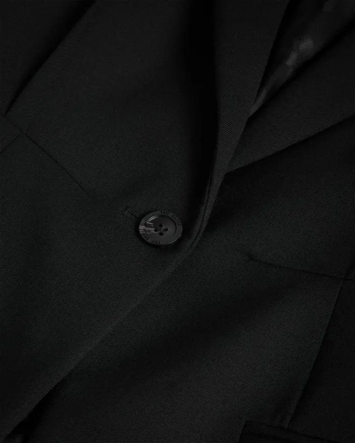Longline Single Breasted Blazer Black Women Ted Baker Clothing Longline Single Breasted Blazer Black Women Ted Baker Clothing
