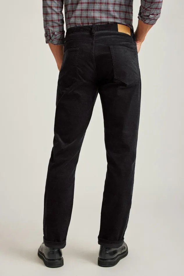 Men 5Pocket Pants Bonobos Corduroy 5Pocket Pants Black