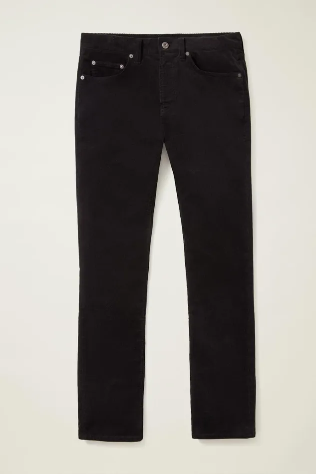 Men 5Pocket Pants Bonobos Corduroy 5Pocket Pants Black