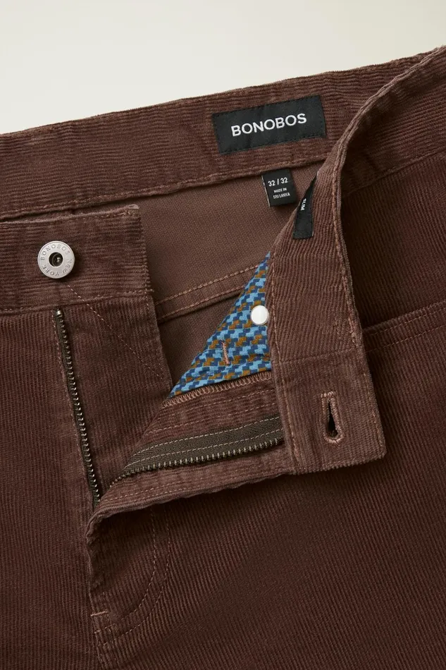 Men 5Pocket Pants Bonobos Corduroy 5Pocket Pants Bracken
