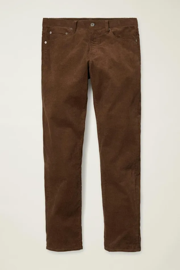 Men 5Pocket Pants Bonobos Corduroy 5Pocket Pants Chicory Coffee