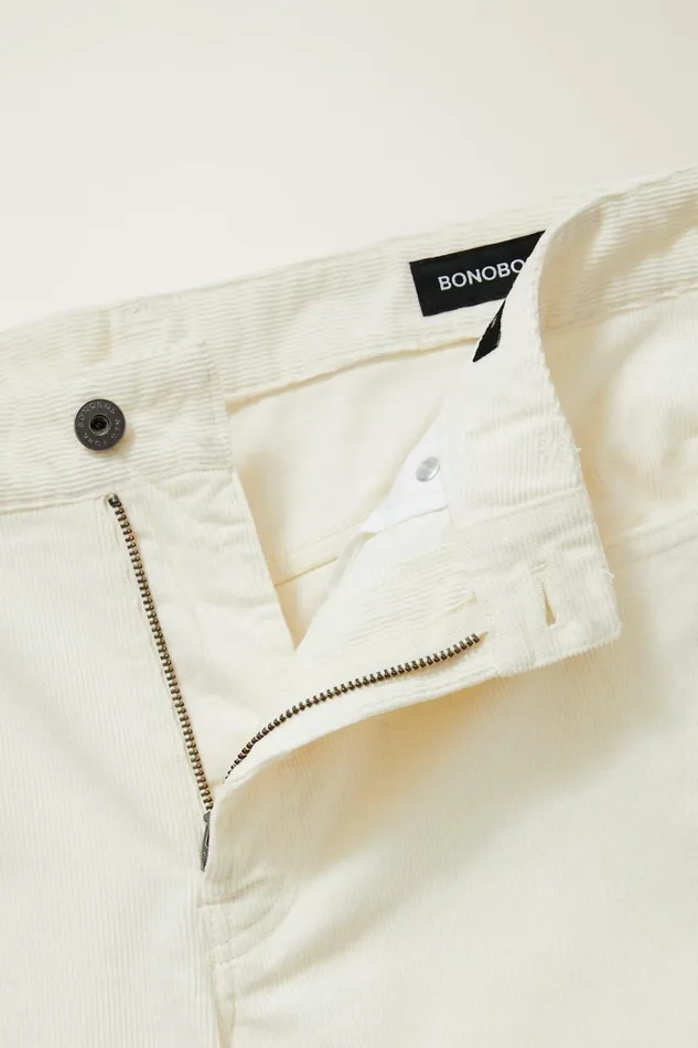 Men 5Pocket Pants Bonobos Corduroy 5Pocket Pants Cream