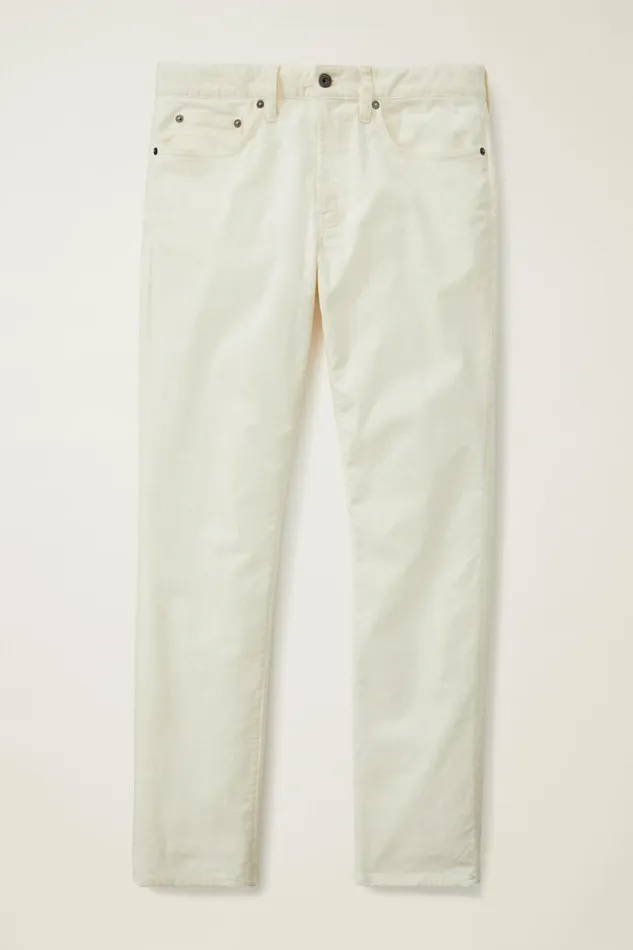Men 5Pocket Pants Bonobos Corduroy 5Pocket Pants Cream