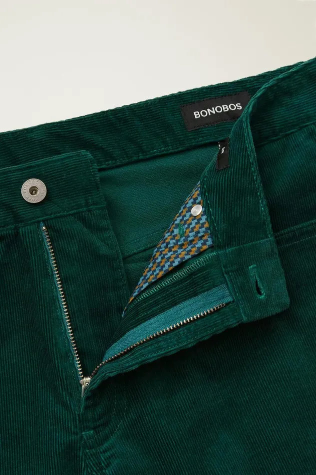 Men 5Pocket Pants Bonobos Corduroy 5Pocket Pants Mineral