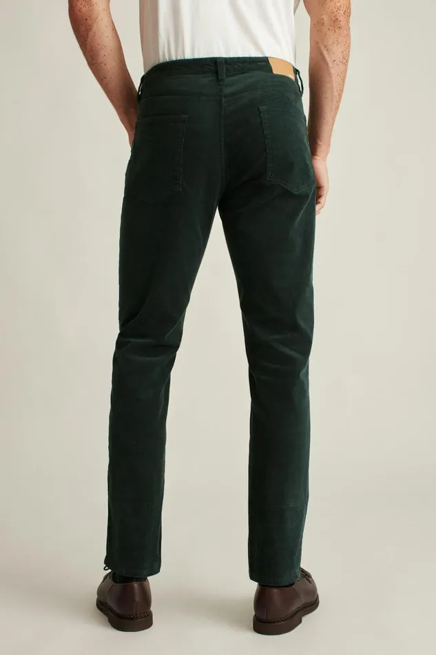 Men 5Pocket Pants Bonobos Corduroy 5Pocket Pants Pine Green