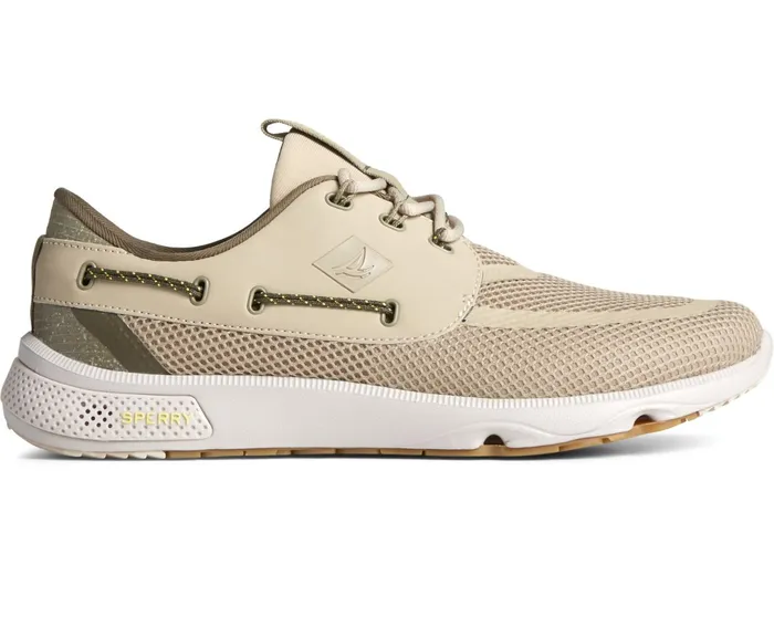 Men 7 Seas 3Eye Sneaker Taupe Sperry Sport