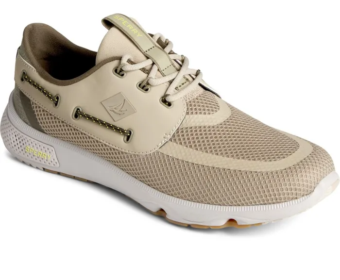 Men 7 Seas 3Eye Sneaker Taupe Sperry Sport Men 7 Seas 3Eye Sneaker Taupe Sperry Sport