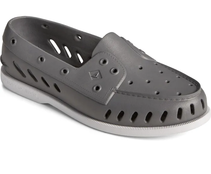 Men Authentic Original Float Boat Shoe Grey Sperry Boat Shoes Men Authentic Original Float Boat Shoe Grey Sperry Boat Shoes