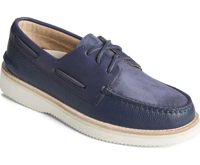 Men Authentic Original Vibram 3Eye Boat Shoe Navy Sperry Boat Shoes Men Authentic Original Vibram 3Eye Boat Shoe Navy Sperry Boat Shoes