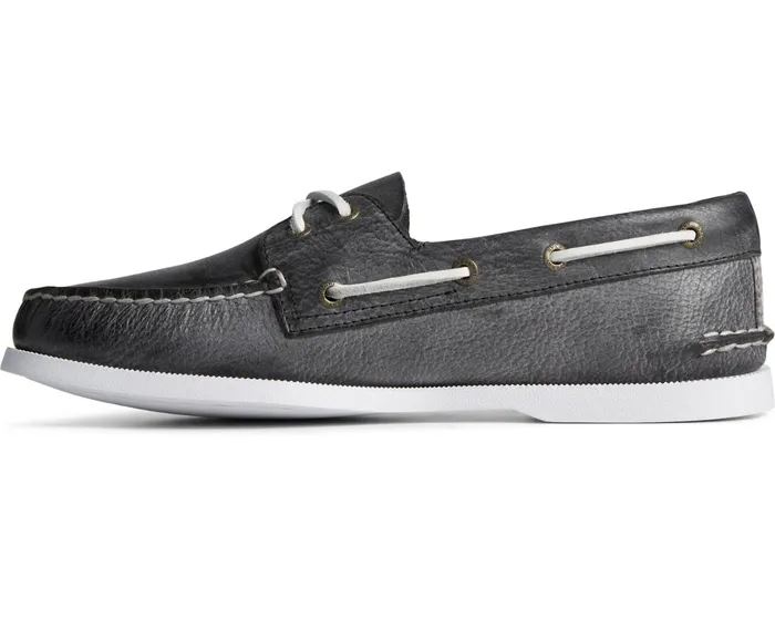 Men Authentic Original Whitewashed Boat Shoe Black Sperry Boat Shoes Men Authentic Original Whitewashed Boat Shoe Black Sperry Boat Shoes