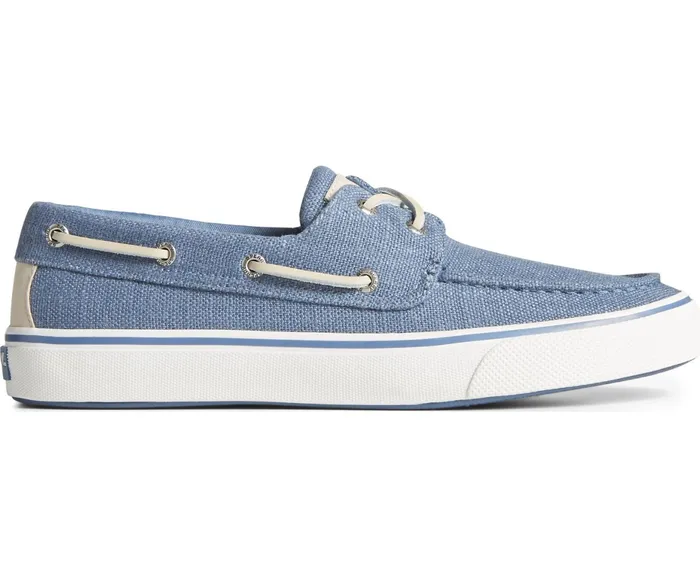 Men Bahama II Hemp Sneaker Blue Sperry Sneakers
