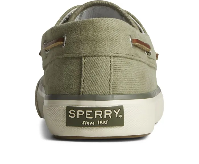 Men Bahama II Twill Sneaker Olive Sperry Sneakers Men Bahama II Twill Sneaker Olive Sperry Sneakers