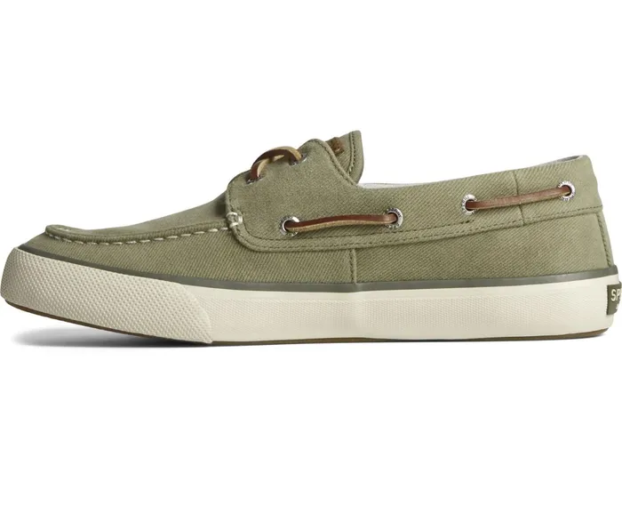 Men Bahama II Twill Sneaker Olive Sperry Sneakers Men Bahama II Twill Sneaker Olive Sperry Sneakers