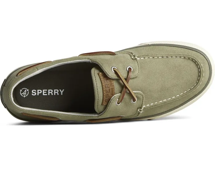 Men Bahama II Twill Sneaker Olive Sperry Sneakers Men Bahama II Twill Sneaker Olive Sperry Sneakers