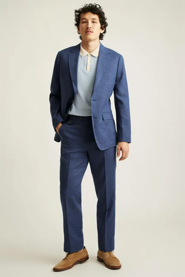 Men Blazers and Sport Coats Bonobos Jetsetter Italian Linen Blazer Bright Navy Men Blazers and Sport Coats Bonobos Jetsetter Italian Linen Blazer Bright Navy