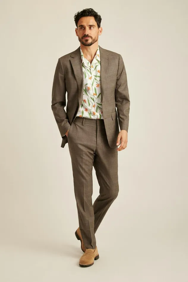 Men Blazers and Sport Coats Bonobos Jetsetter Italian Wool Blazer Brown Glen Plaid Men Blazers and Sport Coats Bonobos Jetsetter Italian Wool Blazer Brown Glen Plaid