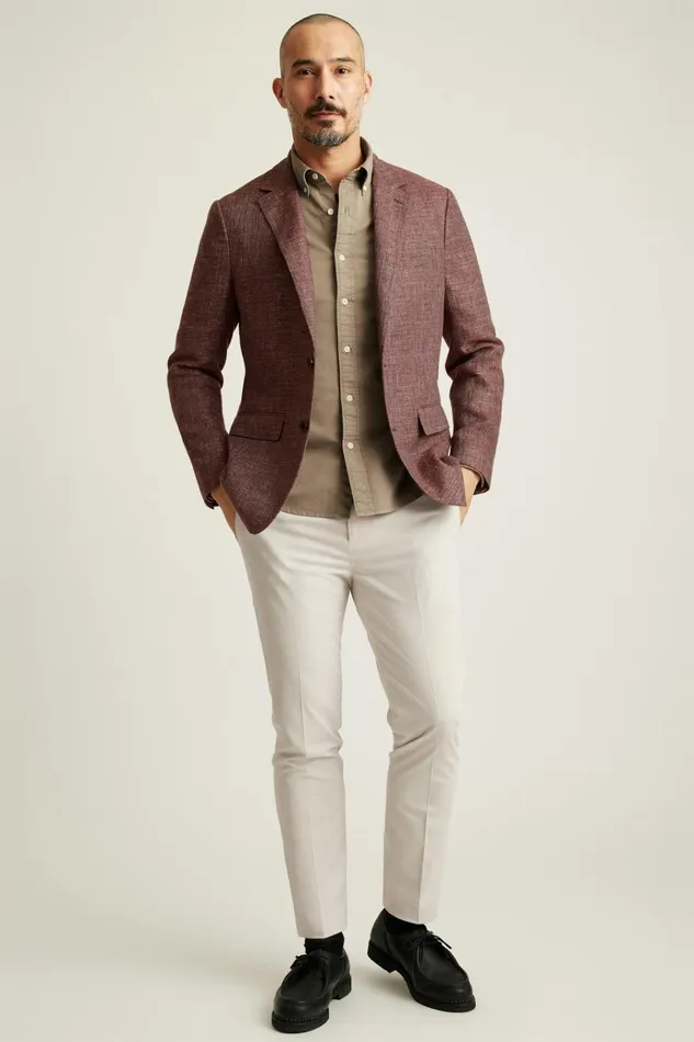 Men Blazers and Sport Coats Bonobos Jetsetter Unconstructed Italian Blazer Berry Basketweave Men Blazers and Sport Coats Bonobos Jetsetter Unconstructed Italian Blazer Berry Basketweave