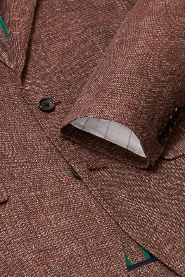 Men Blazers and Sport Coats Bonobos Jetsetter Unconstructed Italian Blazer Berry Basketweave