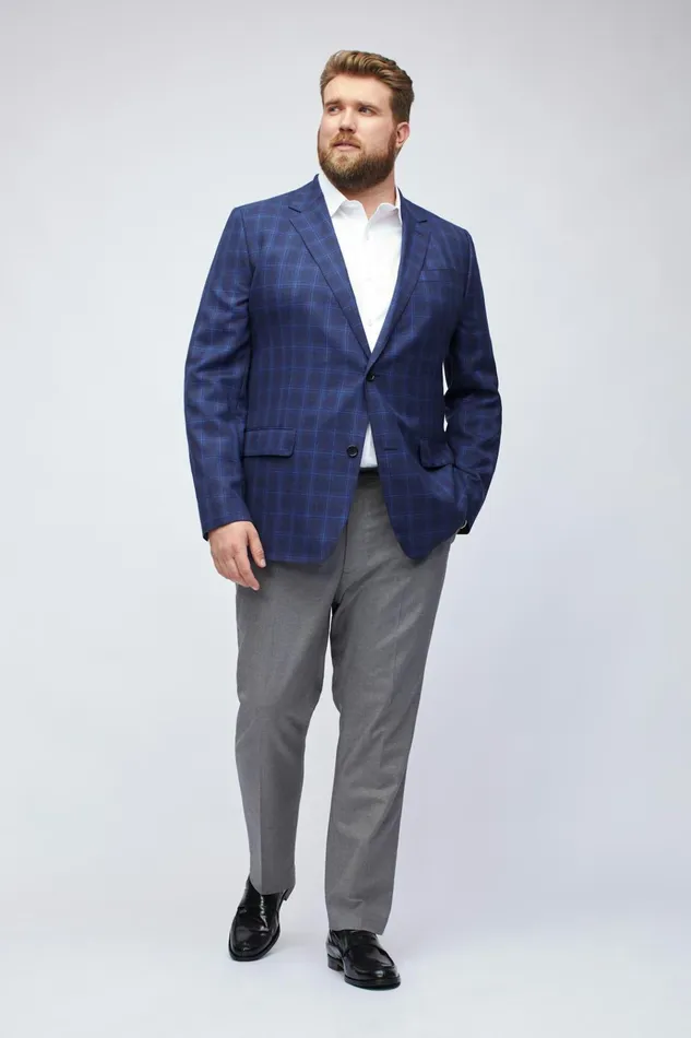 Men Blazers and Sport Coats Bonobos Unconstructed Italian Wool Blazer Extended Sizes Carter Twill Blue Plaid Men Blazers and Sport Coats Bonobos Unconstructed Italian Wool Blazer Extended Sizes Carter Twill Blue Plaid