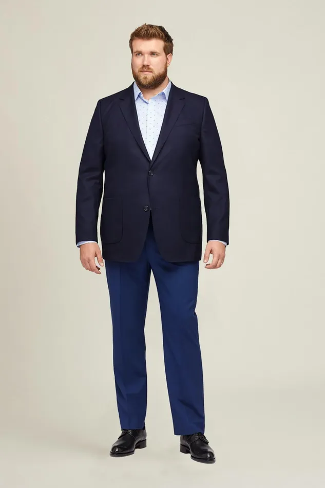 Men Blazers and Sport Coats Bonobos Unconstructed Italian Wool Blazer Extended Sizes Navy Men Blazers and Sport Coats Bonobos Unconstructed Italian Wool Blazer Extended Sizes Navy