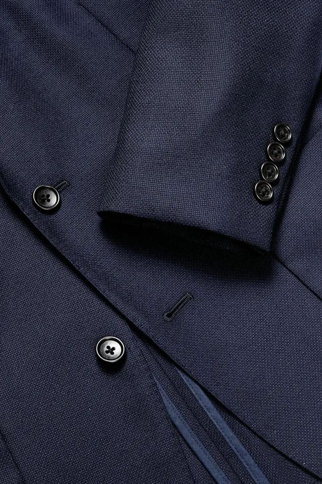 Men Blazers and Sport Coats Bonobos Unconstructed Italian Wool Blazer Extended Sizes Navy